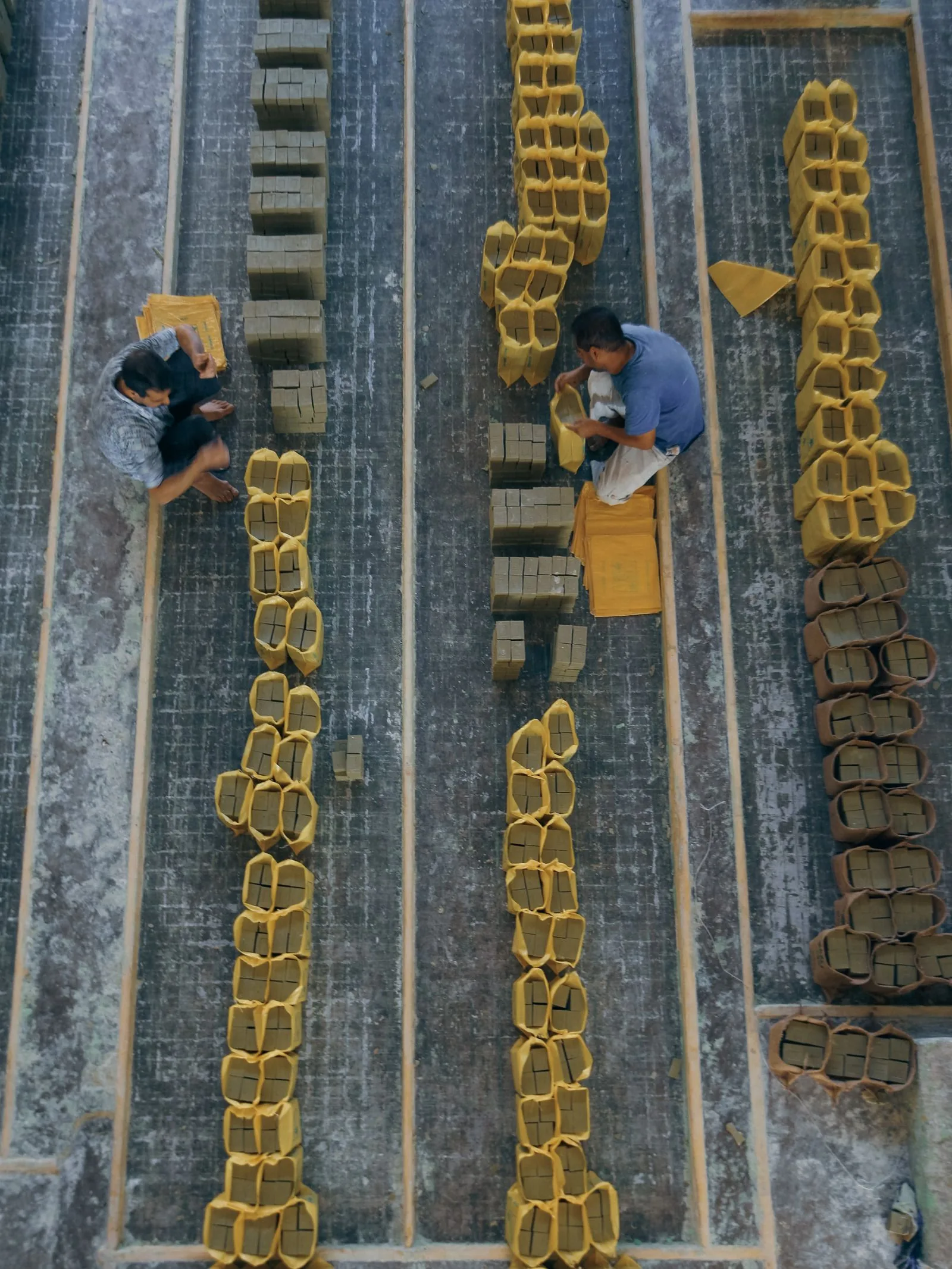 Production line workers inside a China manufacturing facility