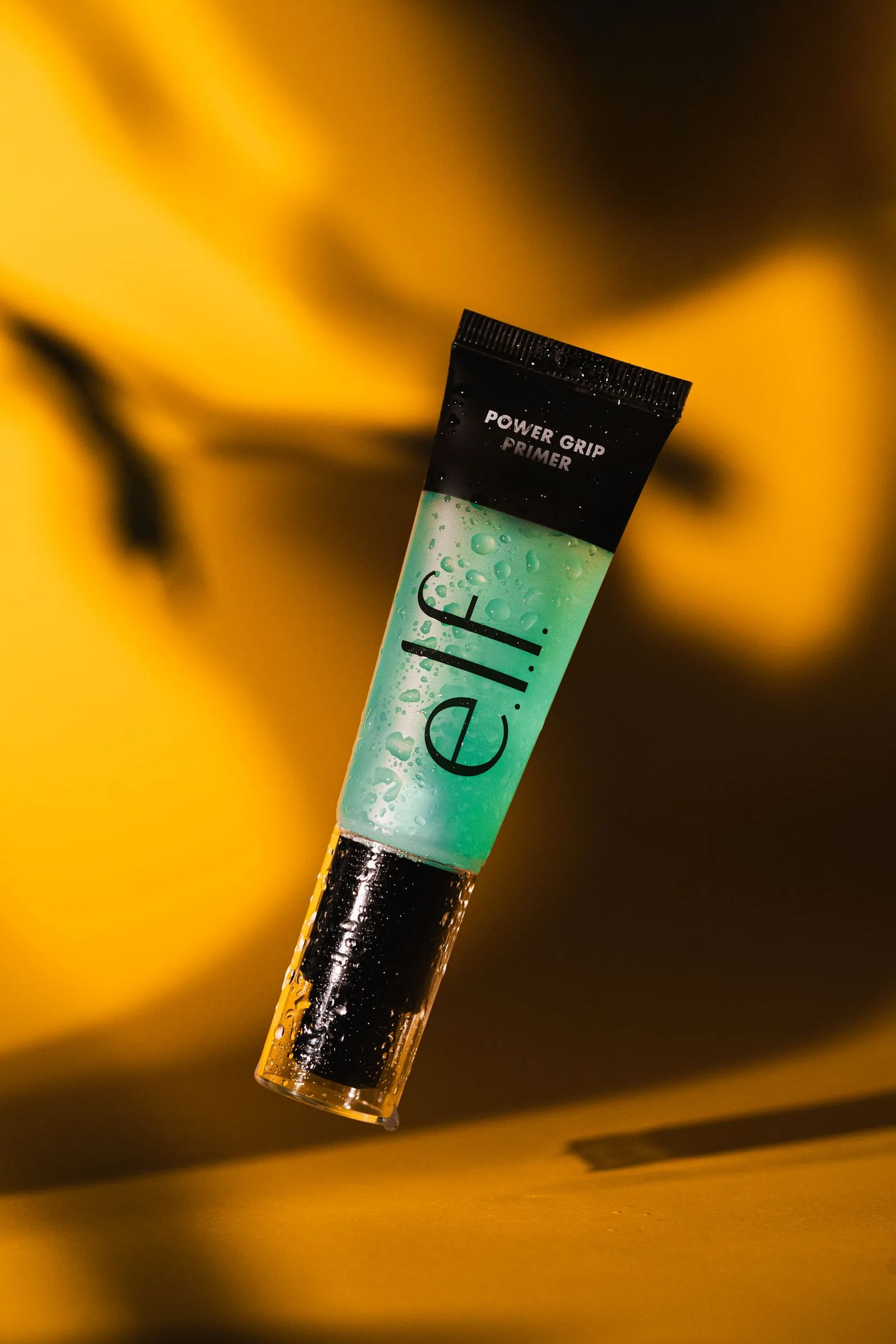 Cosmetic product arranged for a professional photo shoot