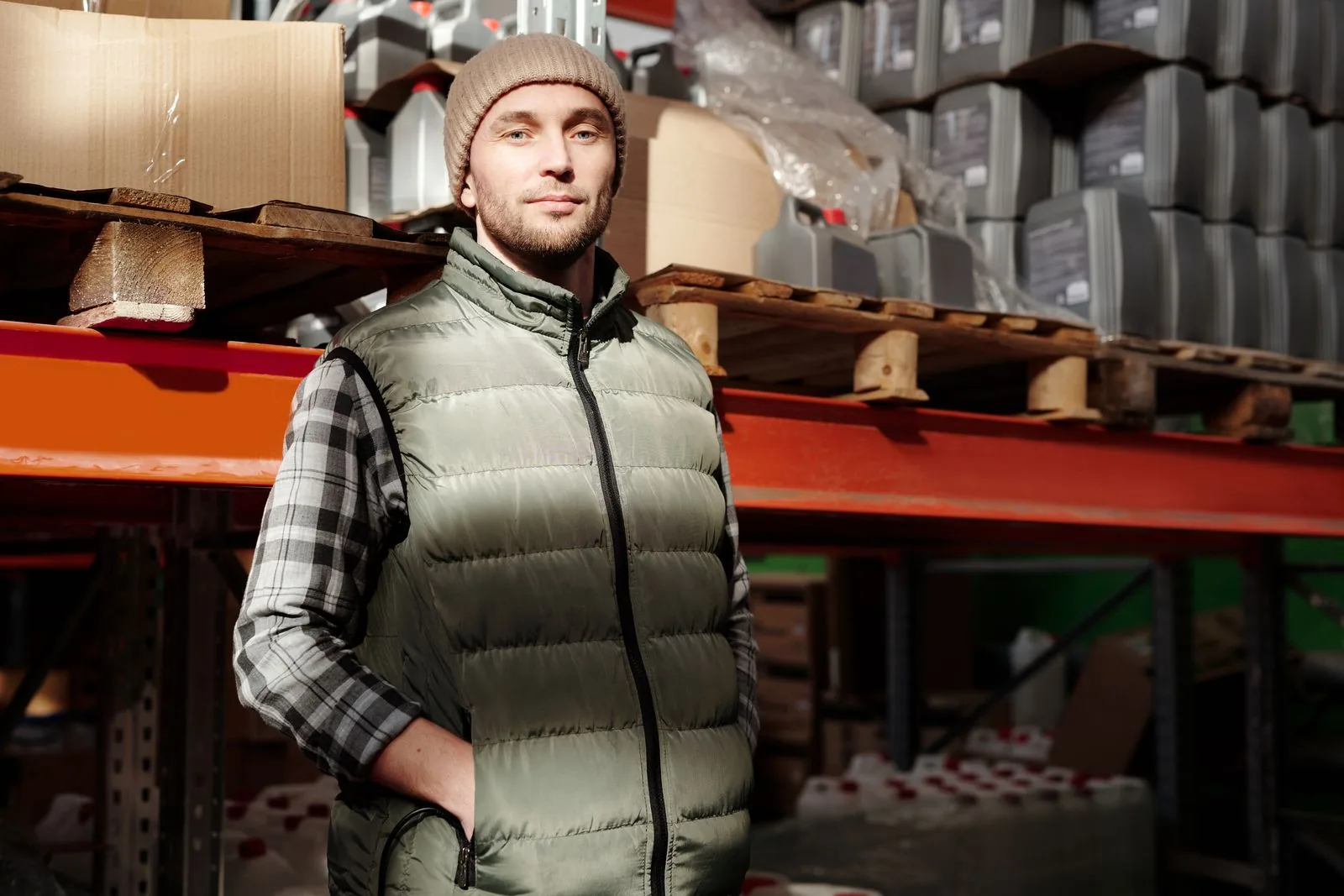 The RushSourcing founder on the warehouse floor in Guangdong