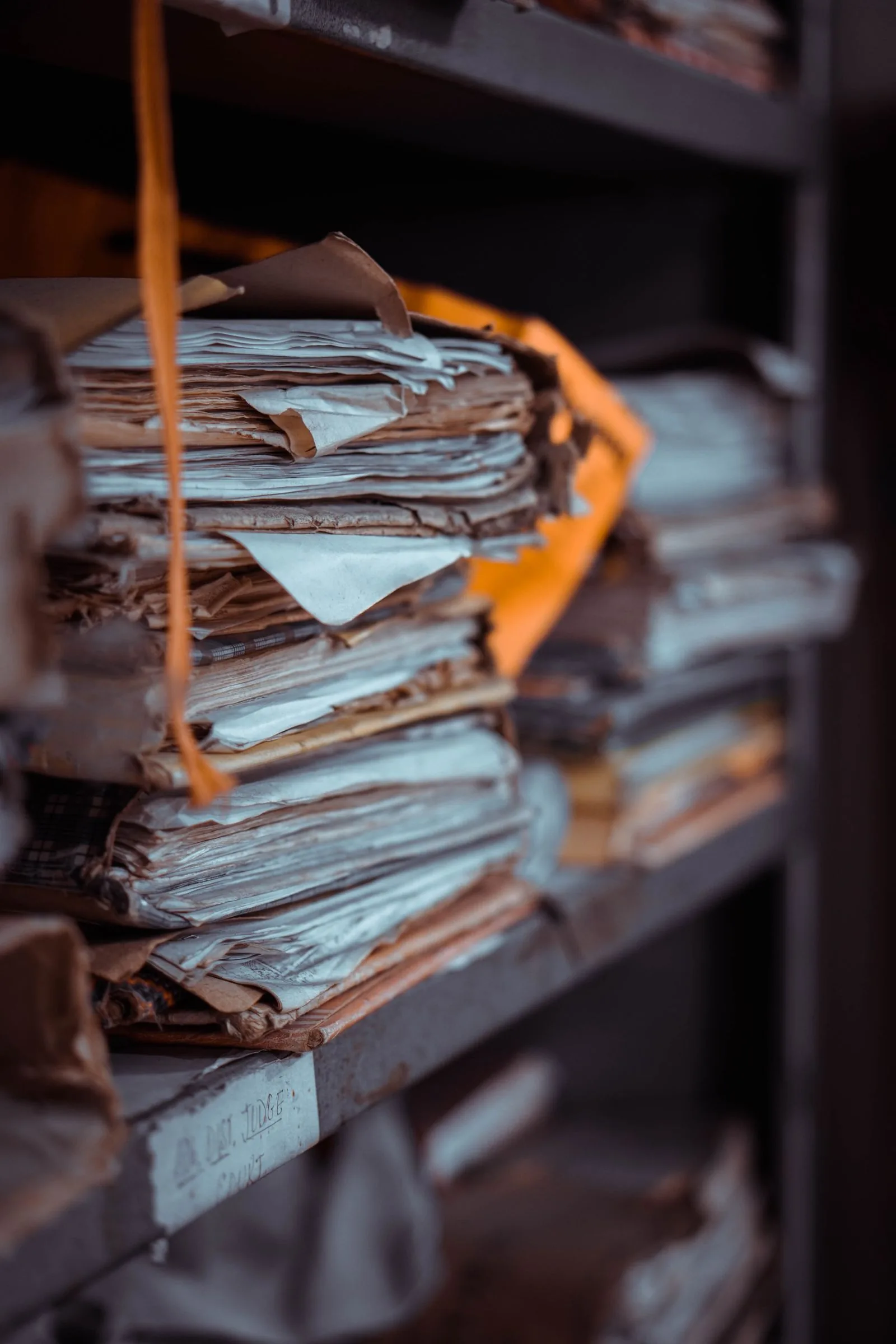 Business documents prepared before arranging payment